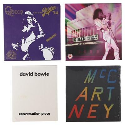 Lot 489 - RARE & LIMITED CLASSIC ROCK BOXSETS - BOWIE, QUEEN, MCCARTNEY