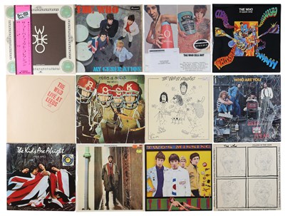 Lot 490 - THE WHO AND ROLLING STONES LPS AND 12" - ORIGINALS, IMPORTS, LIMITED
