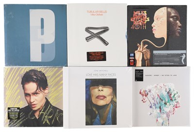 Lot 500 - MODERN SEALED LP BOX SET PACK INCLUDING MIKE OLDFIELD, MILES DAVIS