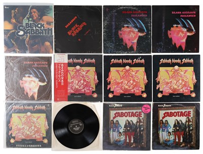 Lot 512 - BLACK SABBATH - OVERSEAS/PRIVATE PRESSINGS - LPs