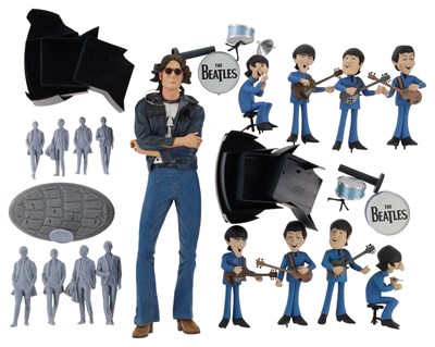 Lot 198 - THE BEATLES - COLLECTABLE FIGURINES.
