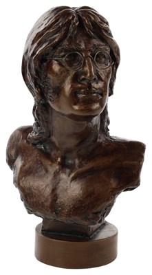 Lot 202 - THE BEATLES - TOM MURPHY (1949-) - JOHN LENNON BUST.