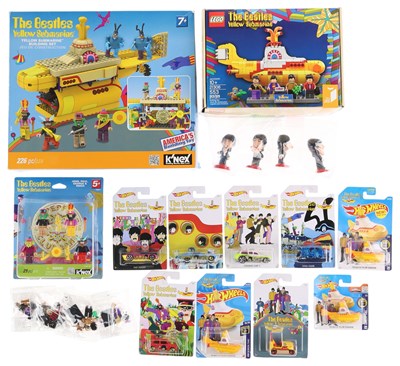Lot 204 - THE BEATLES - YELLOW SUBMARINE COLLECTABLES INC LEGO.
