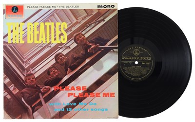 Lot 126 - THE BEATLES - 'PLEASE PLEASE ME' LP - UK MONO 1963 'BLACK & GOLD' (PMC 1202)