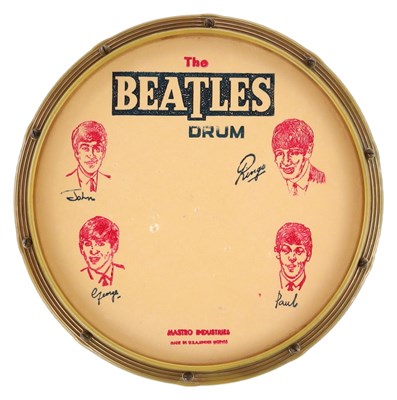 Lot 209 - THE BEATLES - MASTRO SNARE DRUM.