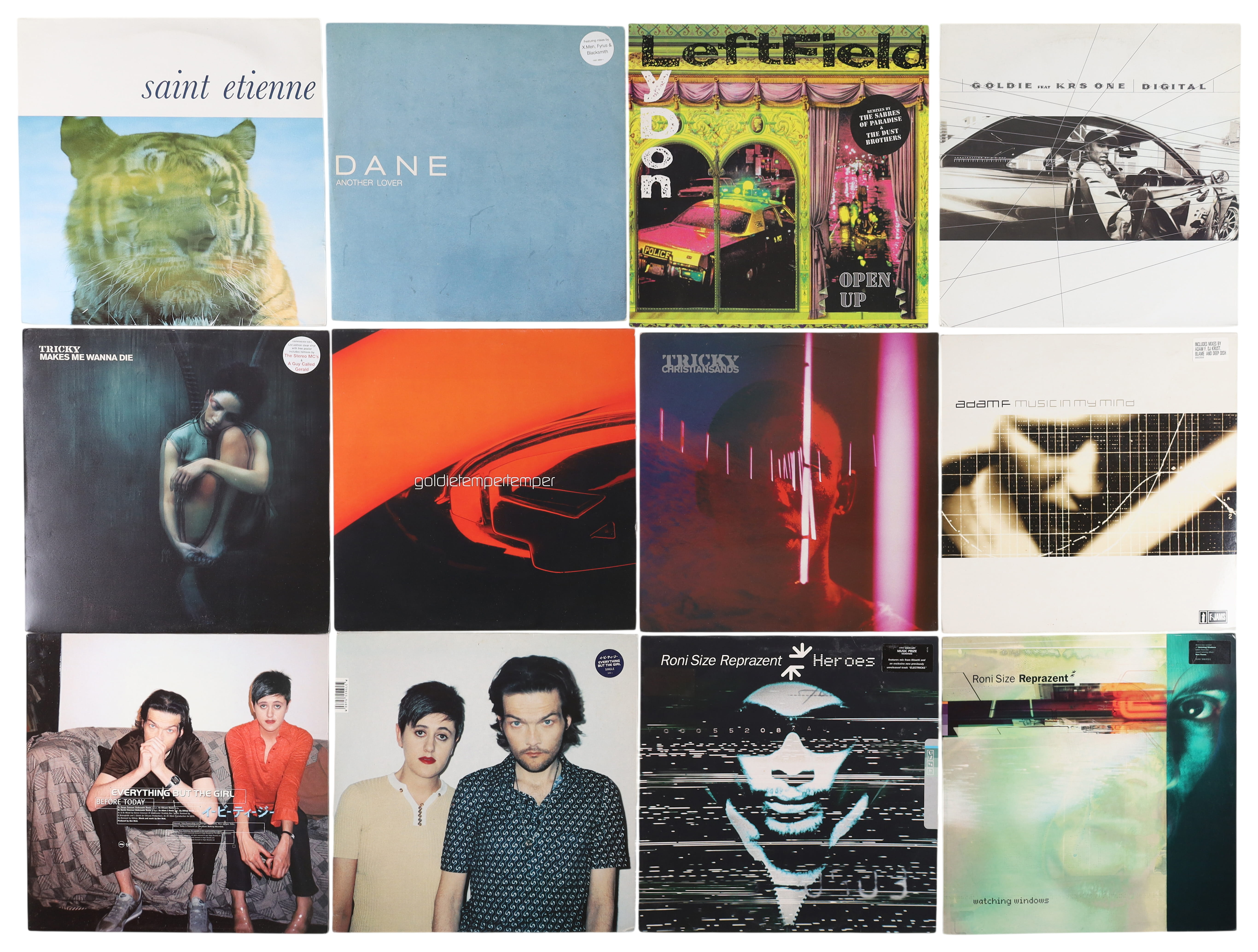 Lot 250 - DRUM AND BASS, ELECTRONIC, TRIP HOP, AND