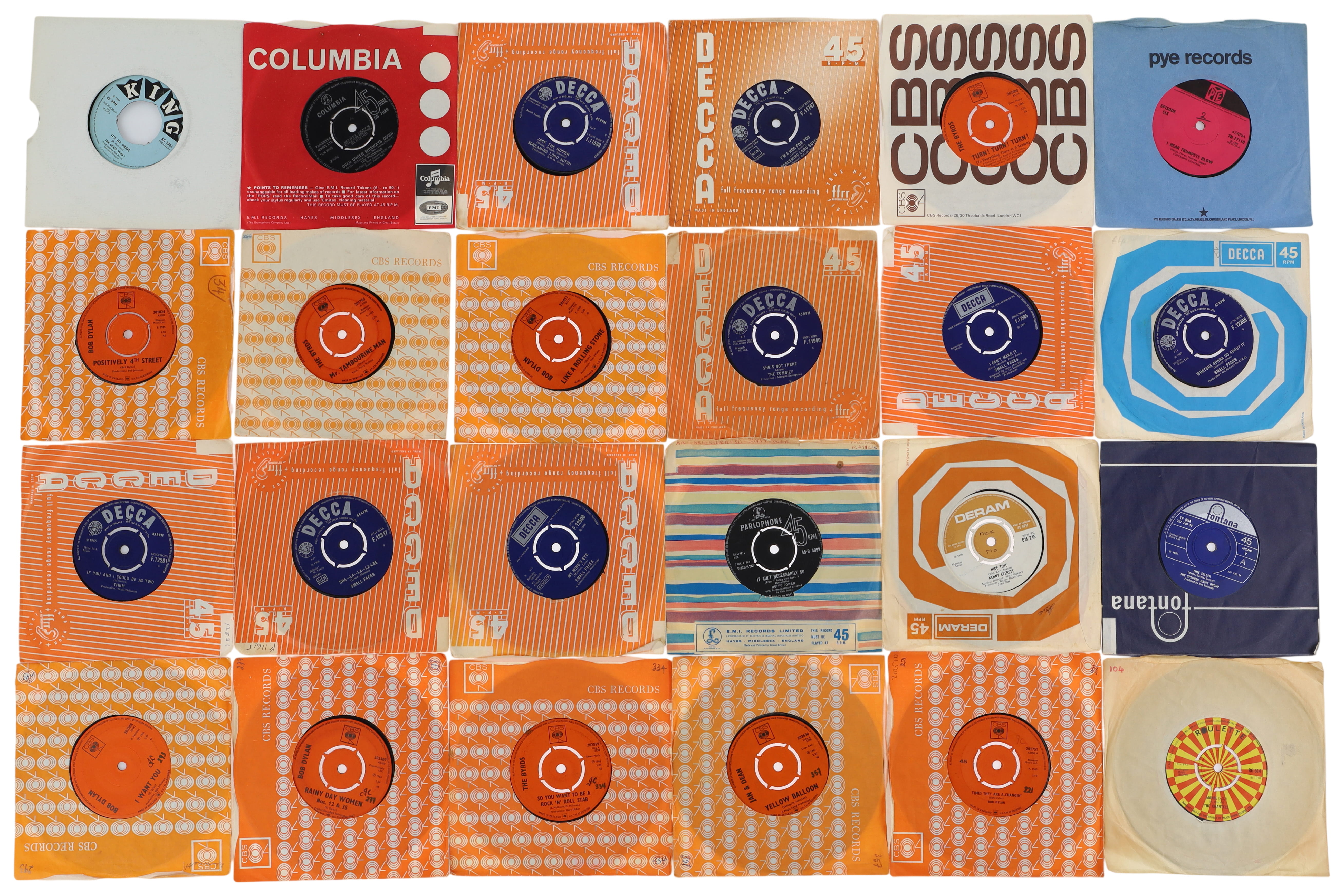 Lot 268 - 60'S UK 7