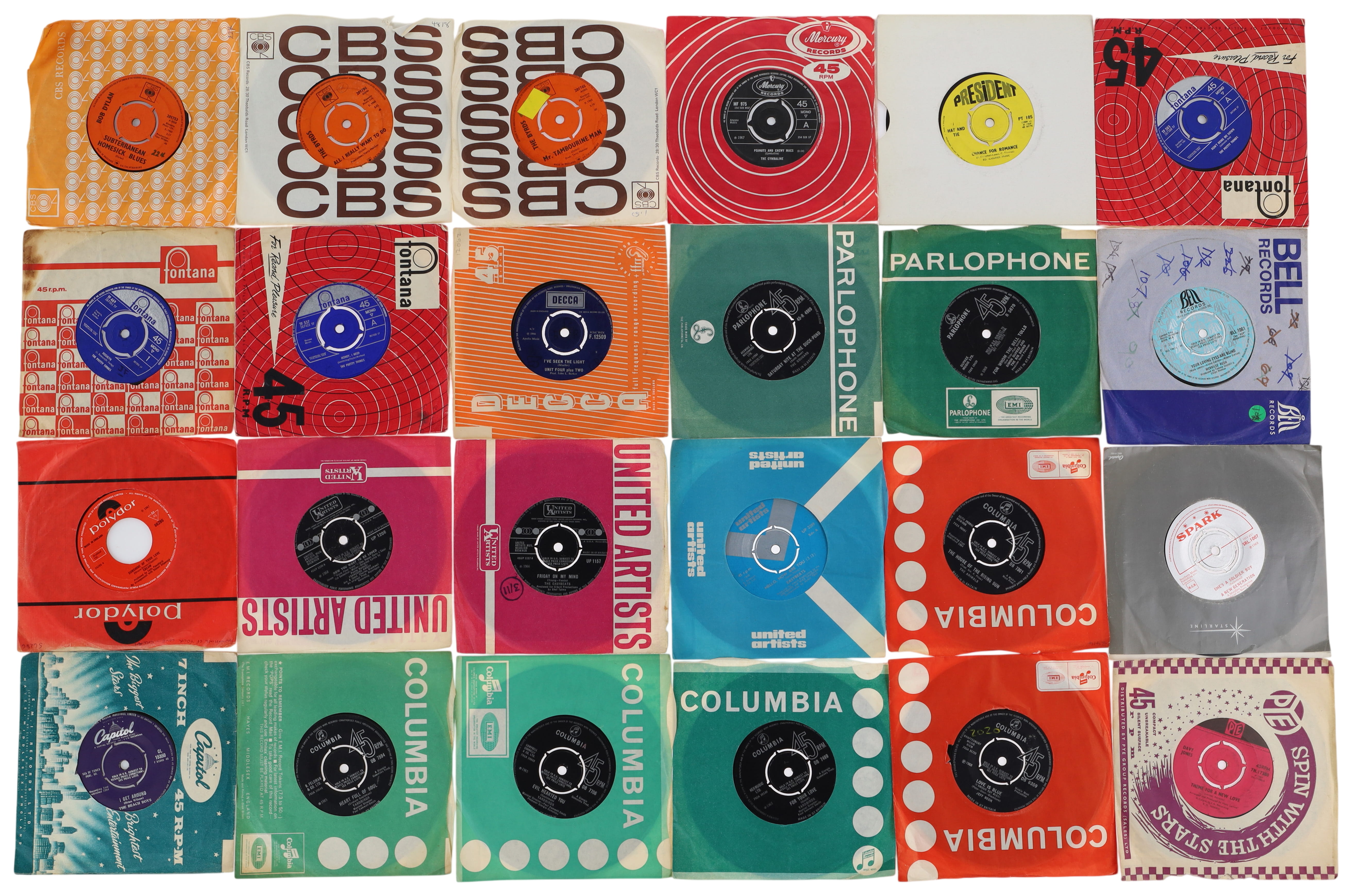 Lot 268 - 60'S UK 7