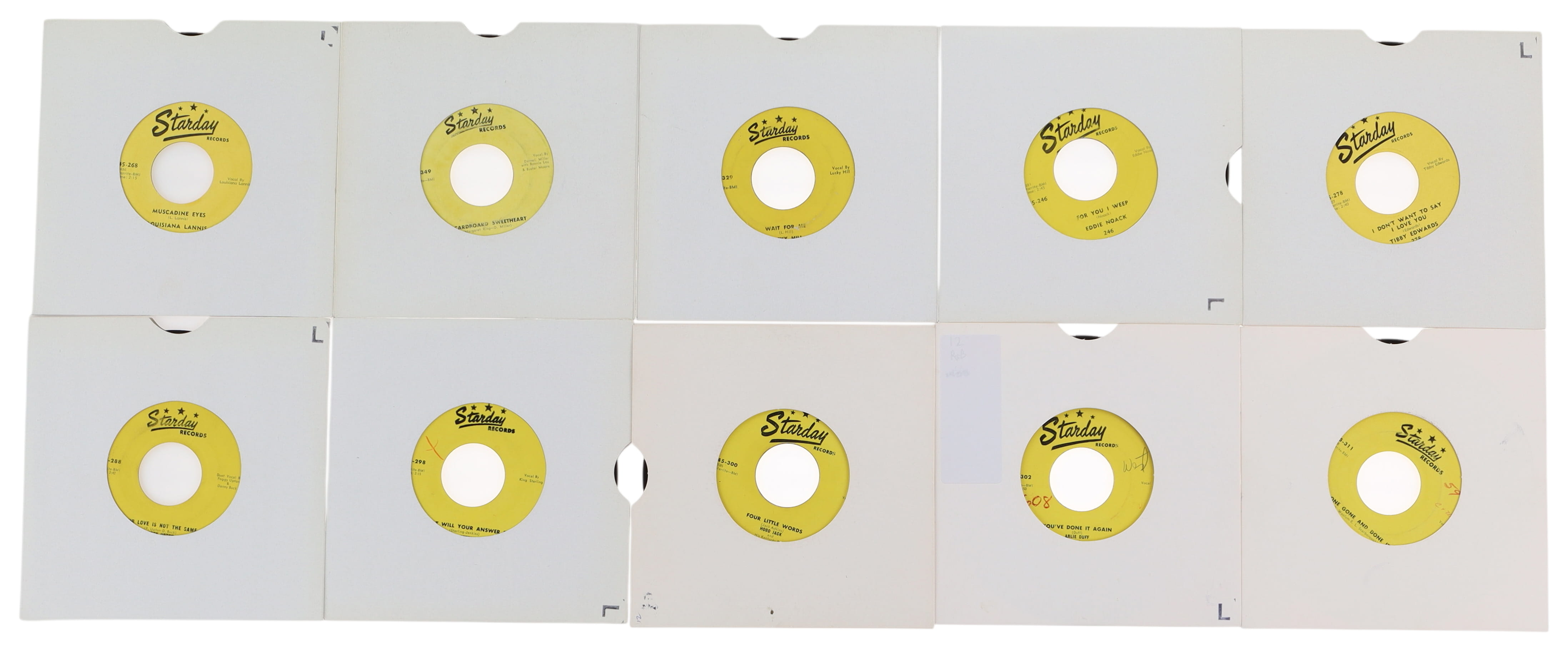 Lot 21 - STARDAY RECORDS, TEXAS - 7