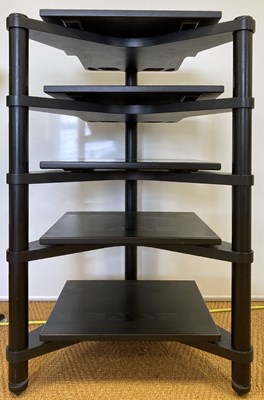 Lot 5 - FIVE SHELF AUDIO STAND.