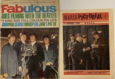 Lot 467 - BEATLES MEMORABILIA - INC 1960S COLLECTABLES AND MAGAZINES.