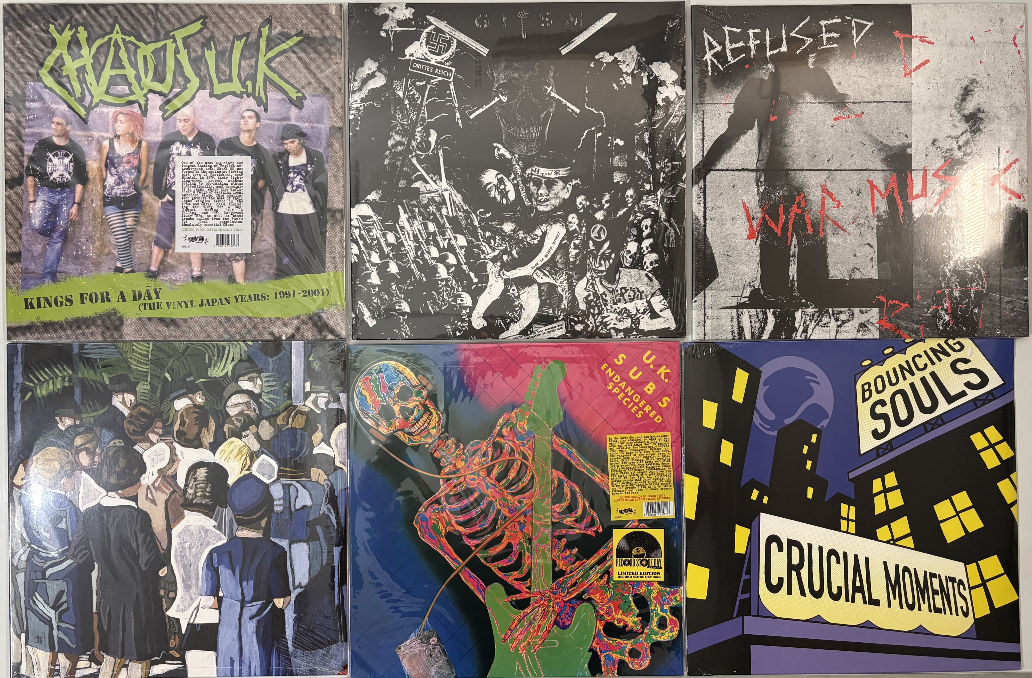 Lot 357 - PUNK / HARDCORE - LP PACK - INC NEW AND