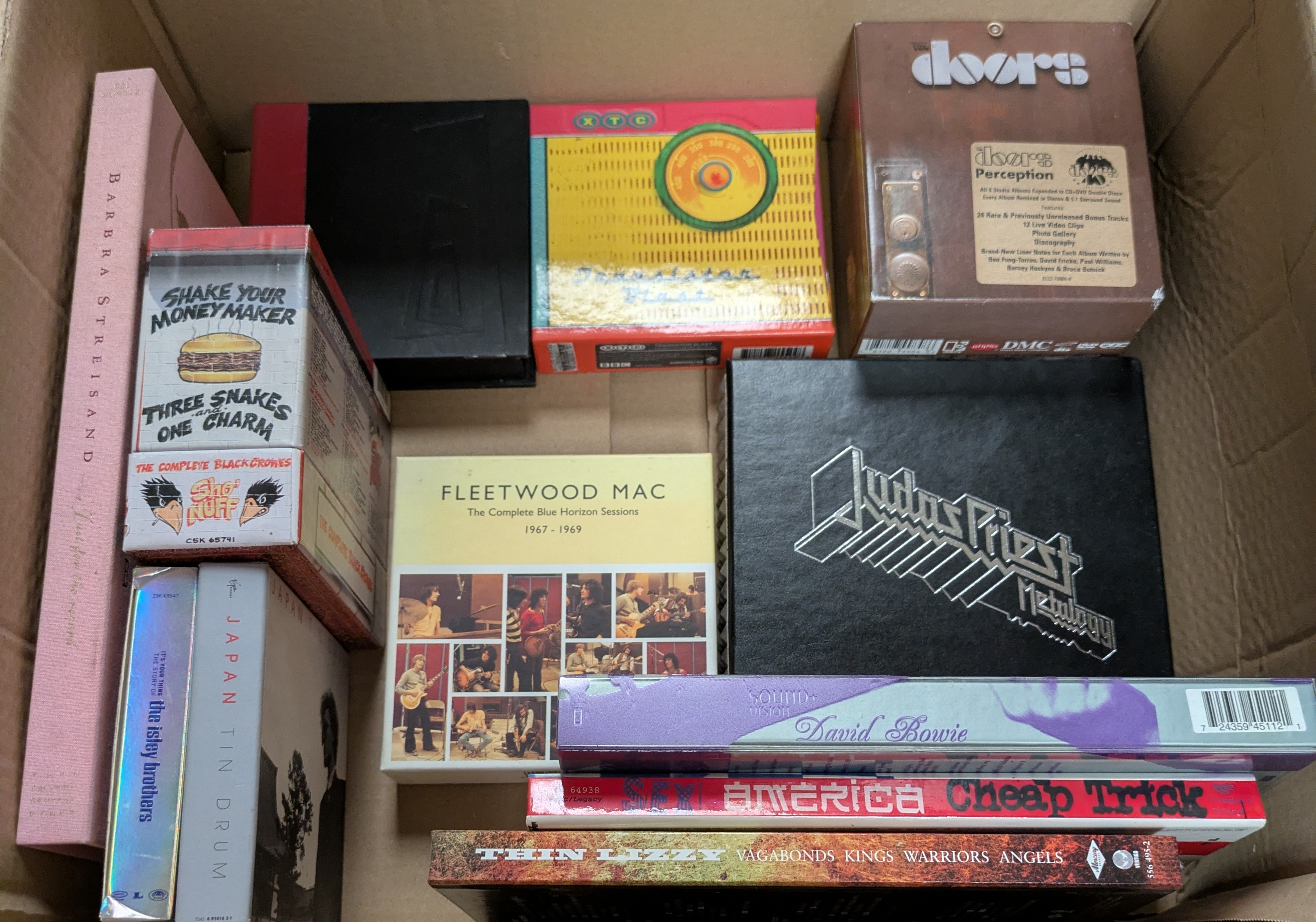 Lot 86 - POP AND ROCK CD BOX SET PACK INCLUDING DAVID