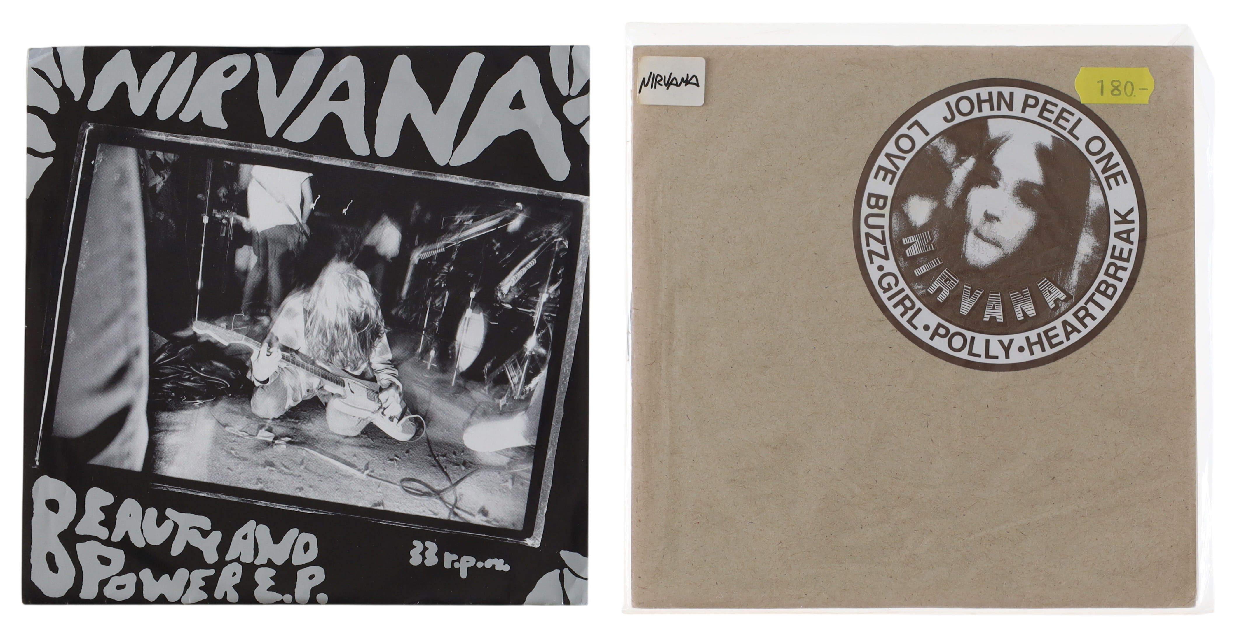 Nirvana – John Peel One / Two　7インチ2枚組 Lot 169 - NIRVANA 7