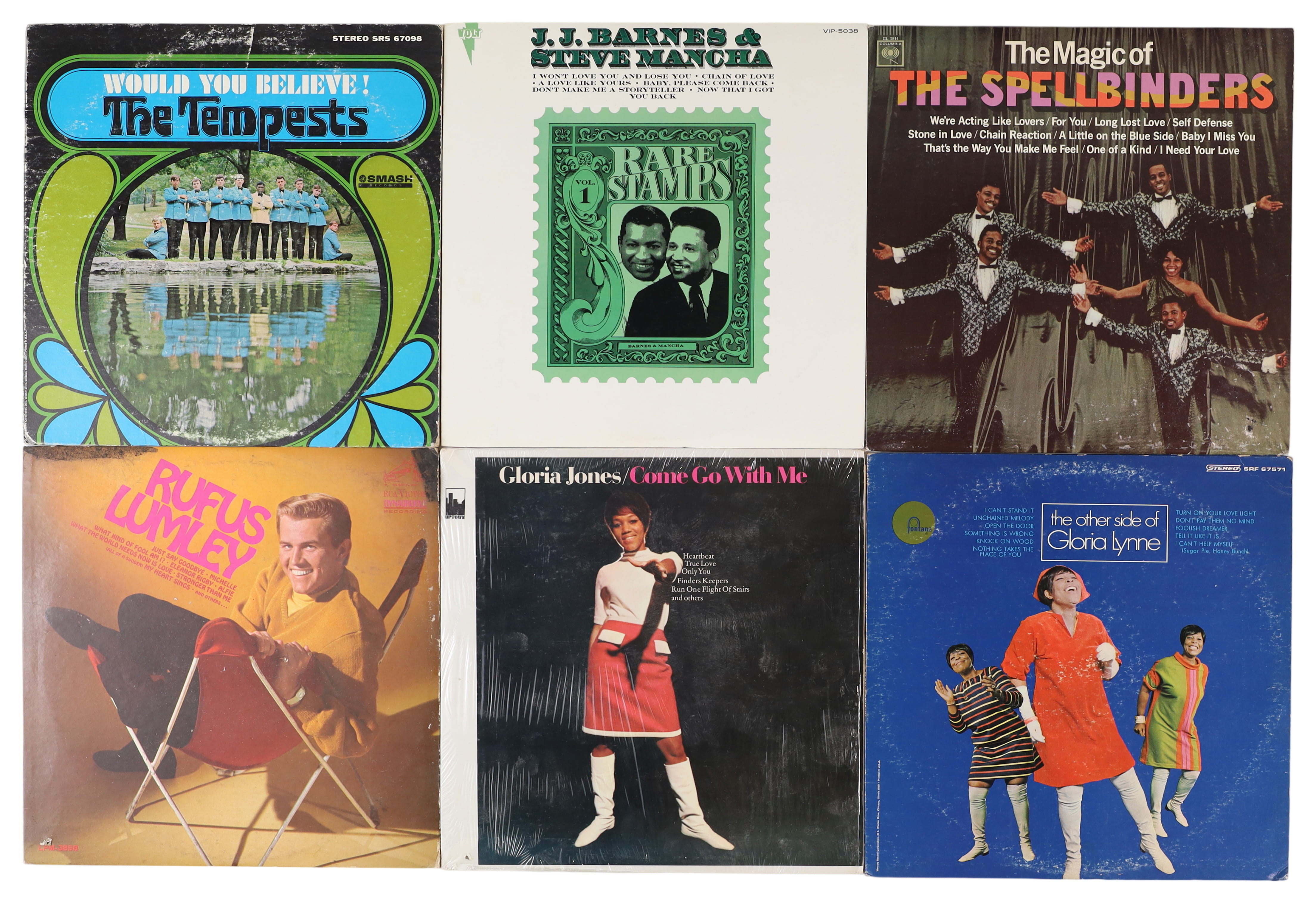 Lot 124 - 60'S USA/JAP NORTHERN SOUL LPS PACK - THE