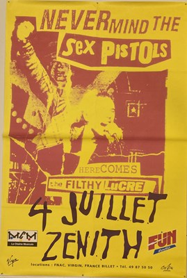 Lot 188 - SEX PISTOLS BILLBOARD POSTERS.
