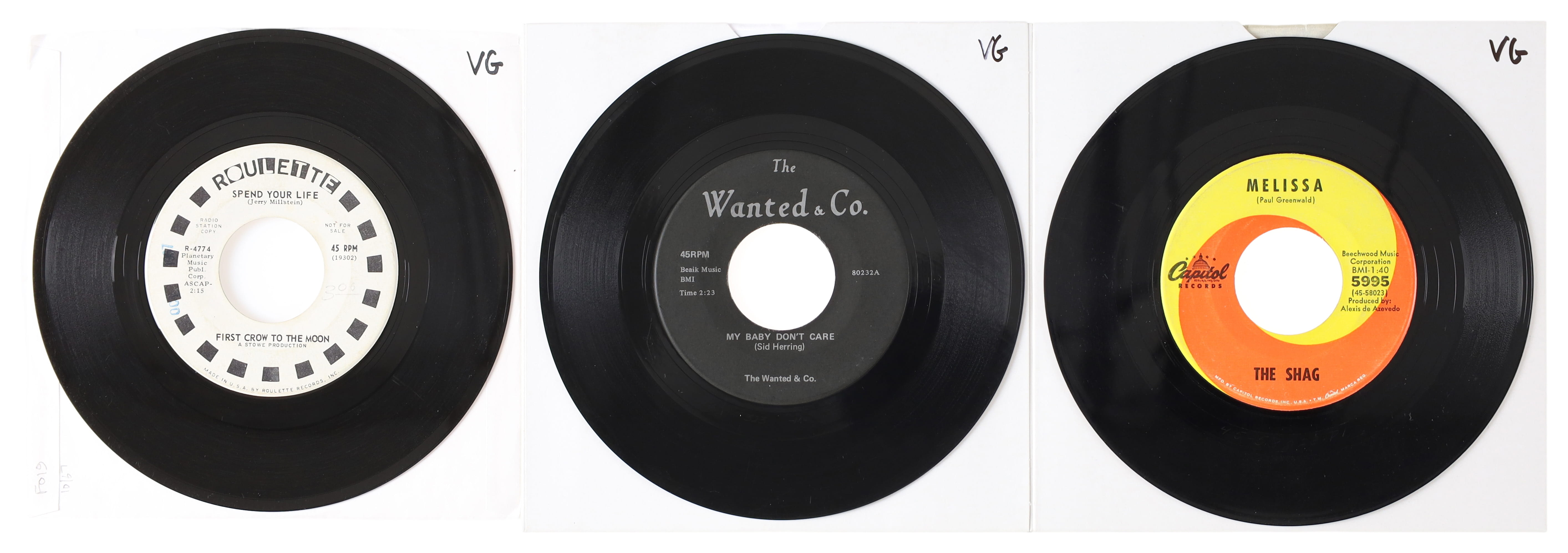 Lot 49 - FIRST CROW TO THE MOON, THE WANTED & CO.