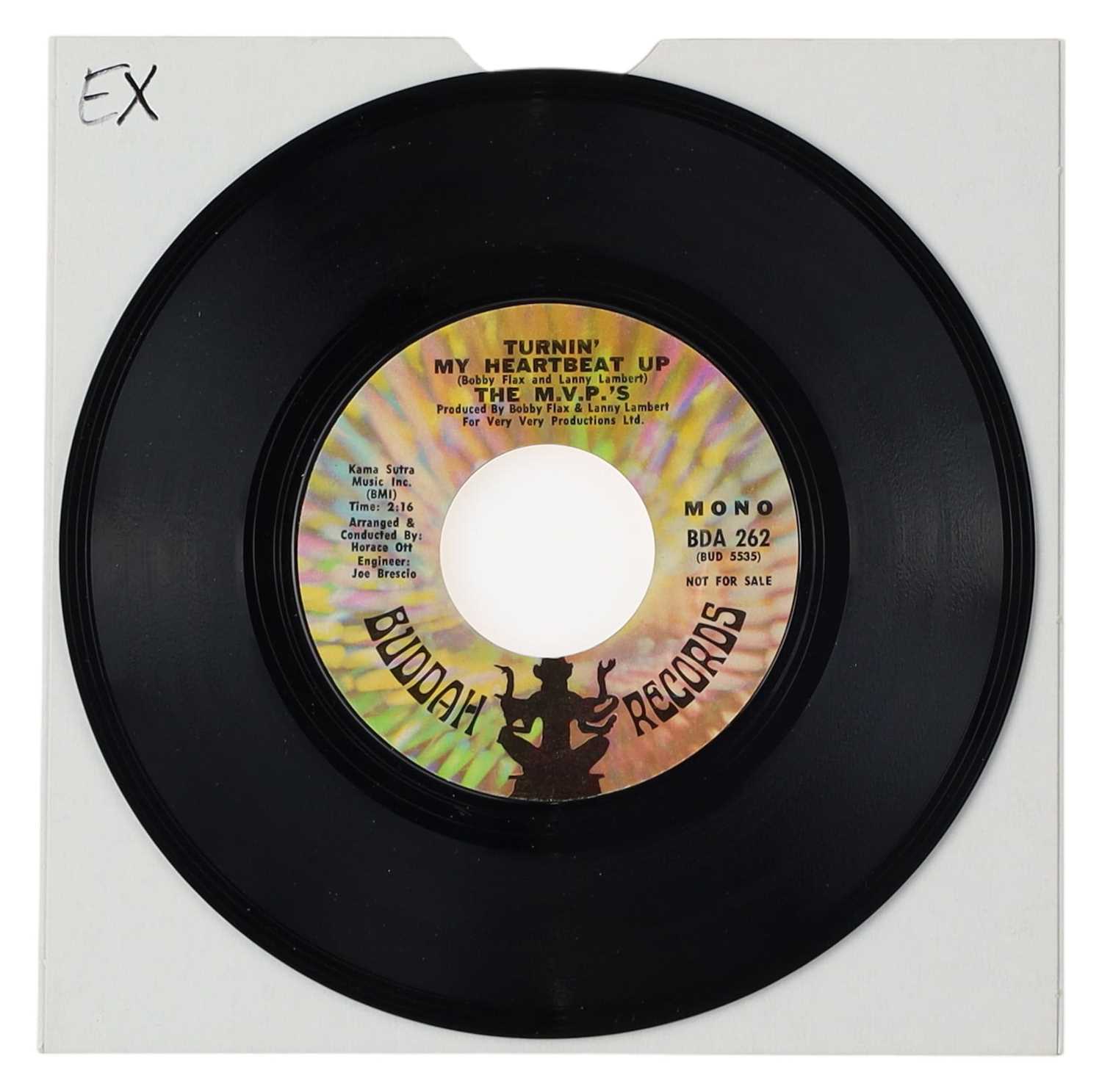 Lot 10 - THE M.V.P.'S – TURNIN' MY HEARTBEAT UP