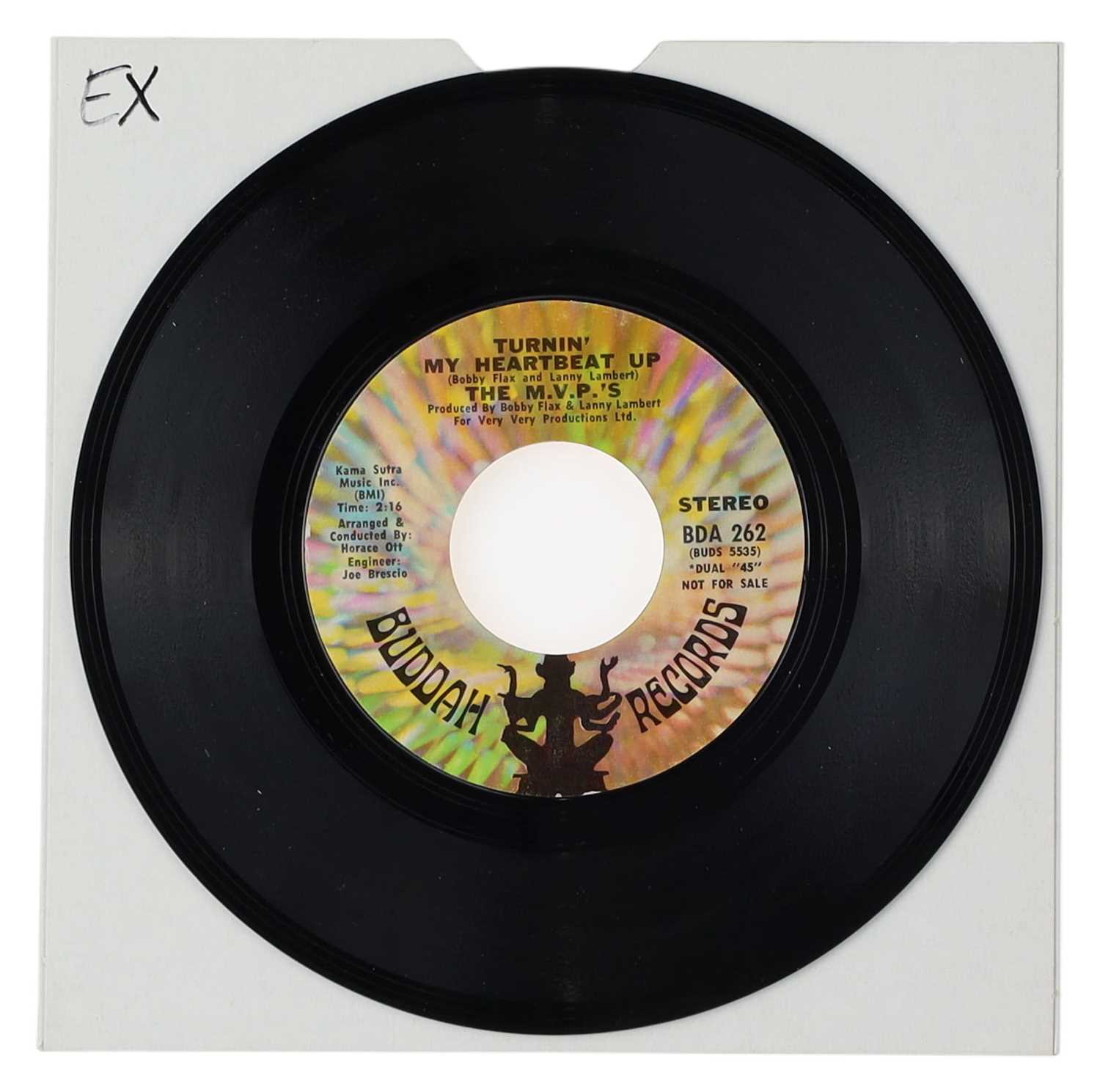 Lot 10 - THE M.V.P.'S – TURNIN' MY HEARTBEAT UP