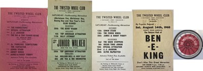 Lot 77 - TWISTED WHEEL MANCHESTER FLYERS AND MEMBERSHIP CARD