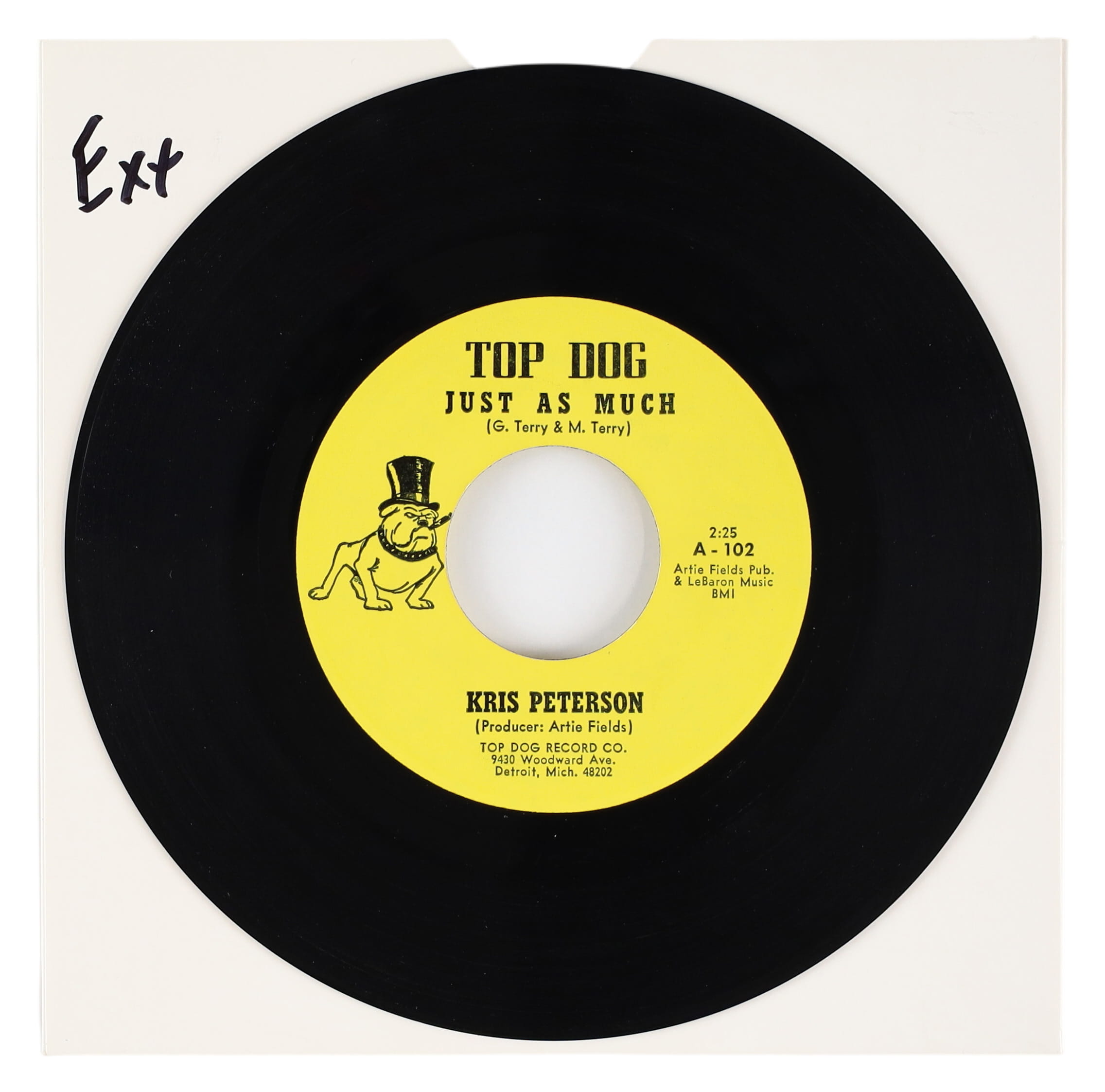Lot 141 - KRIS PETERSON – JUST AS MUCH - US TOP DOG 7
