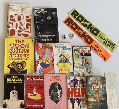Lot 45 - MUSIC BOOKS AND MEMORABILIA - MARC BOLAN WARLOCK OF LOVE / RADIO LUXEMBOURG.