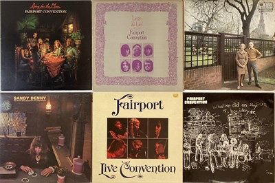 Lot 822 - FAIRPORT CONVENTION/ SANDY DENNY - LPs