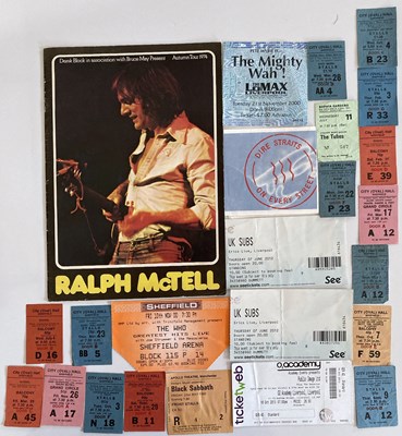 Lot 100 - 1970S TICKET COLLECTION - BLACK SABBATH / PAUL MCCARTNEY.
