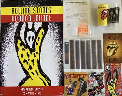 Lot 598 - ROLLING STONES MEMORABILIA - VOODOO LOUNGE.