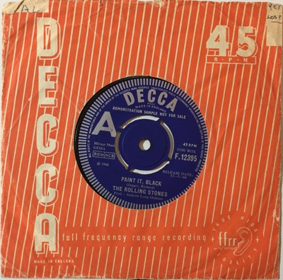 Lot 903 - THE ROLLING STONES - PAINT IT, BLACK 7" (ORIGINAL UK DEMO - DECCA F 12395)