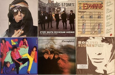 Lot 909 - THE ROLLING STONES - PRIVATE LPs PLUS SOLO RELEASES