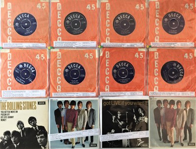 Lot 910 - THE ROLLING STONES - 60s 7"/EP COLLECTION