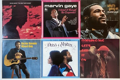Lot 936 - MARVIN GAYE & RICHIE HAVENS - LPs