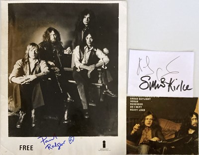 Lot 373 - FREE AUTOGRAPHS INC KOSSOFF.