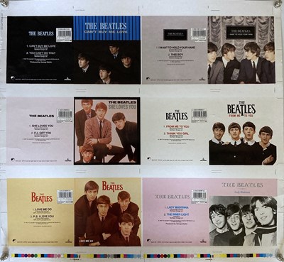 Lot 487 - BEATLES PRINTERS PROOF SHEETS.