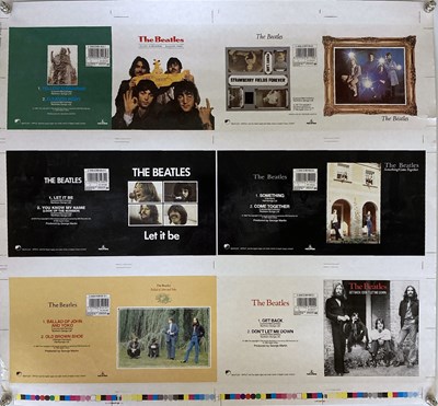 Lot 487 - BEATLES PRINTERS PROOF SHEETS.