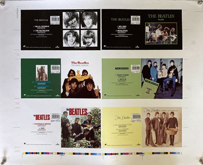 Lot 481 - BEATLES PRINTERS PROOF SHEETS.