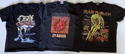 Lot 126 - METAL / ROCK T-SHIRTS.