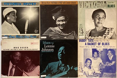 Lot 843 - VICTORIA SPIVY/ LONNIE JOHNSON - JAZZ/ BLUES - LP RARITIES